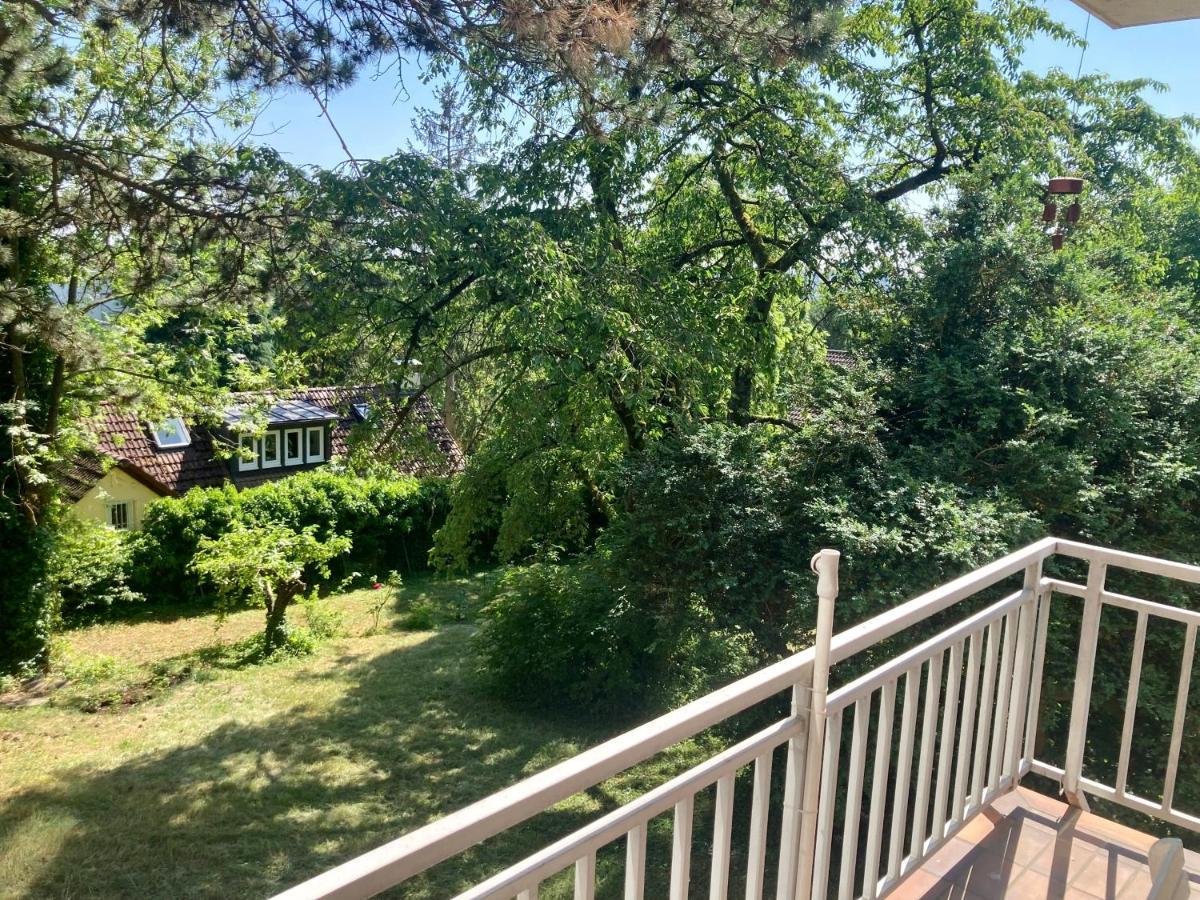 Workation Nature View Mit Balkon, Indoor Pool, Kueche Tiefgarage Auf Anfrage 威斯巴登 外观 照片