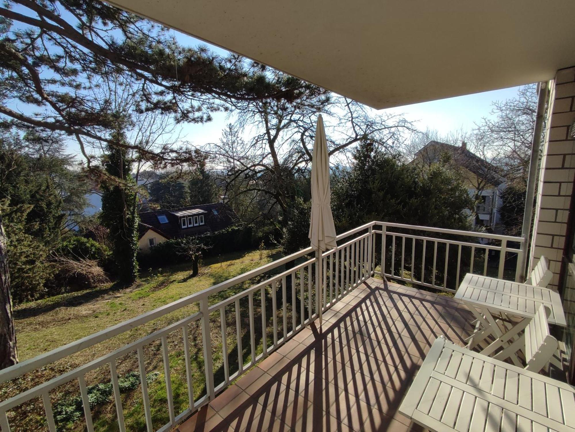 Workation Nature View Mit Balkon, Indoor Pool, Kueche Tiefgarage Auf Anfrage 威斯巴登 外观 照片